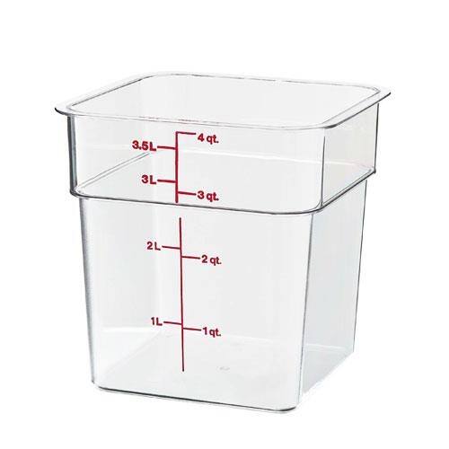 Cambro Clear Plastic Container (17 Gallon)