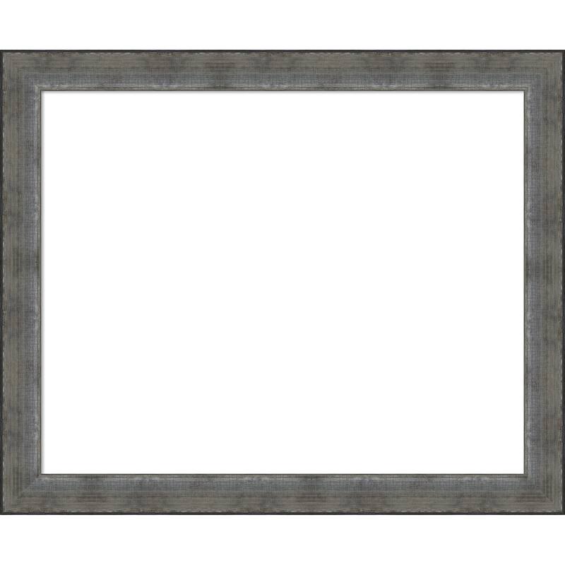 Amanti Art Forged Pewter Framed Dry Erase Magnetic Board