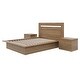 preview thumbnail 35 of 34, Malibu 4-Piece Bedroom Set with Bed, Headboard, and 2 Nightstands