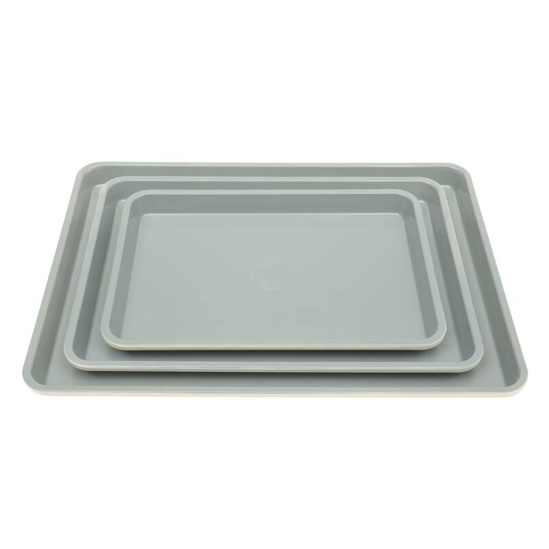 Sur La Table Kitchen Essentials Bake Sale 3-Piece Cookie Sheet Set - Nonstick Carbon Steel