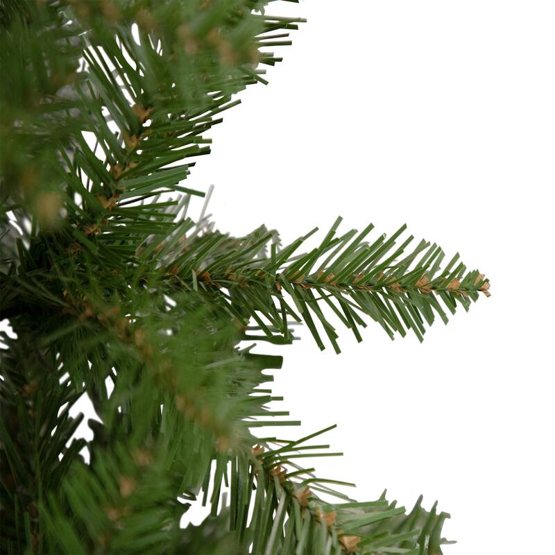 7.5' Silver Lake Fir Pencil Artificial Christmas Tree Unlit