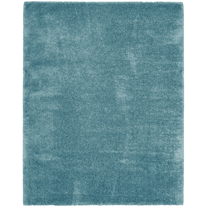Nourison Luxurious Shag Ultra-plush Pile Glam Solid Area Rug