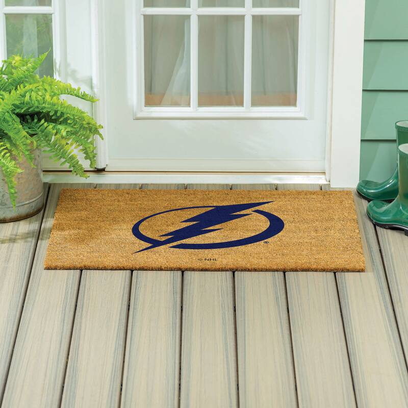 Tampa Bay Lightning Full Color Indoor/Outdoor Coir Mat