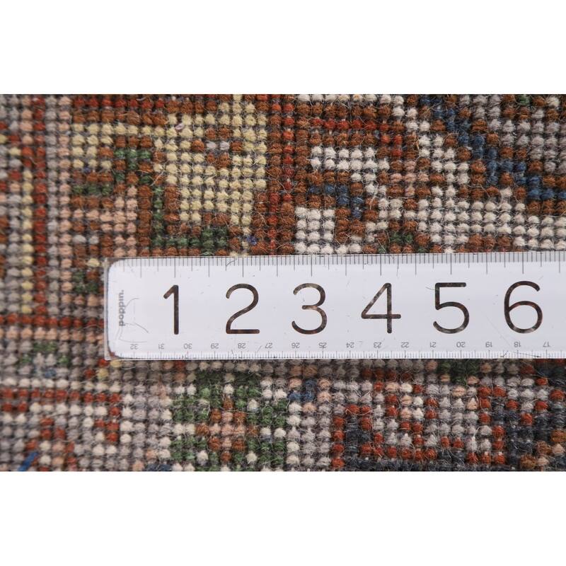 Grey Heriz Serapi Oriental Area Rug Handmade Wool Carpet - 2'0"x 3'0"