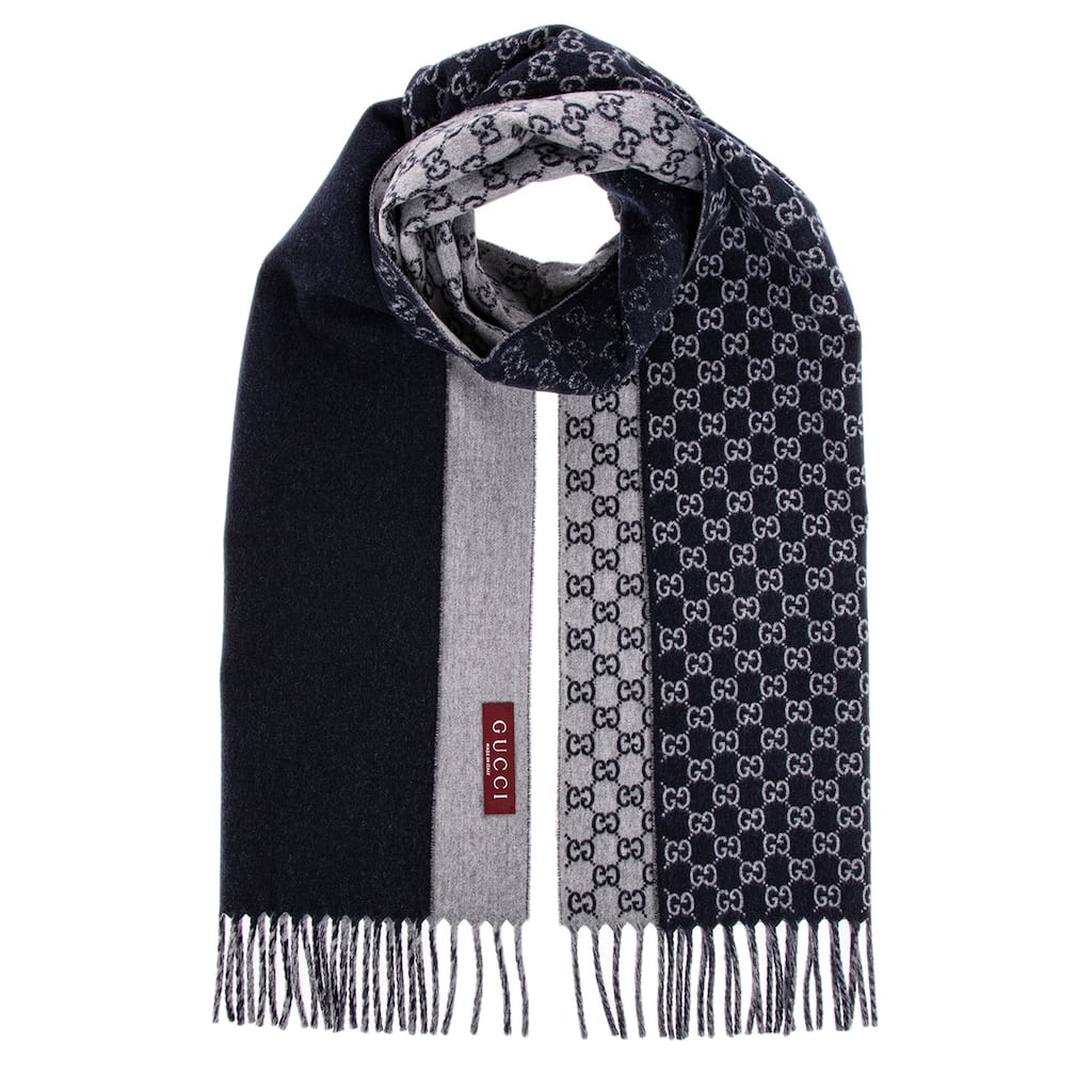 Gucci GG Wool Cashmere Scarf