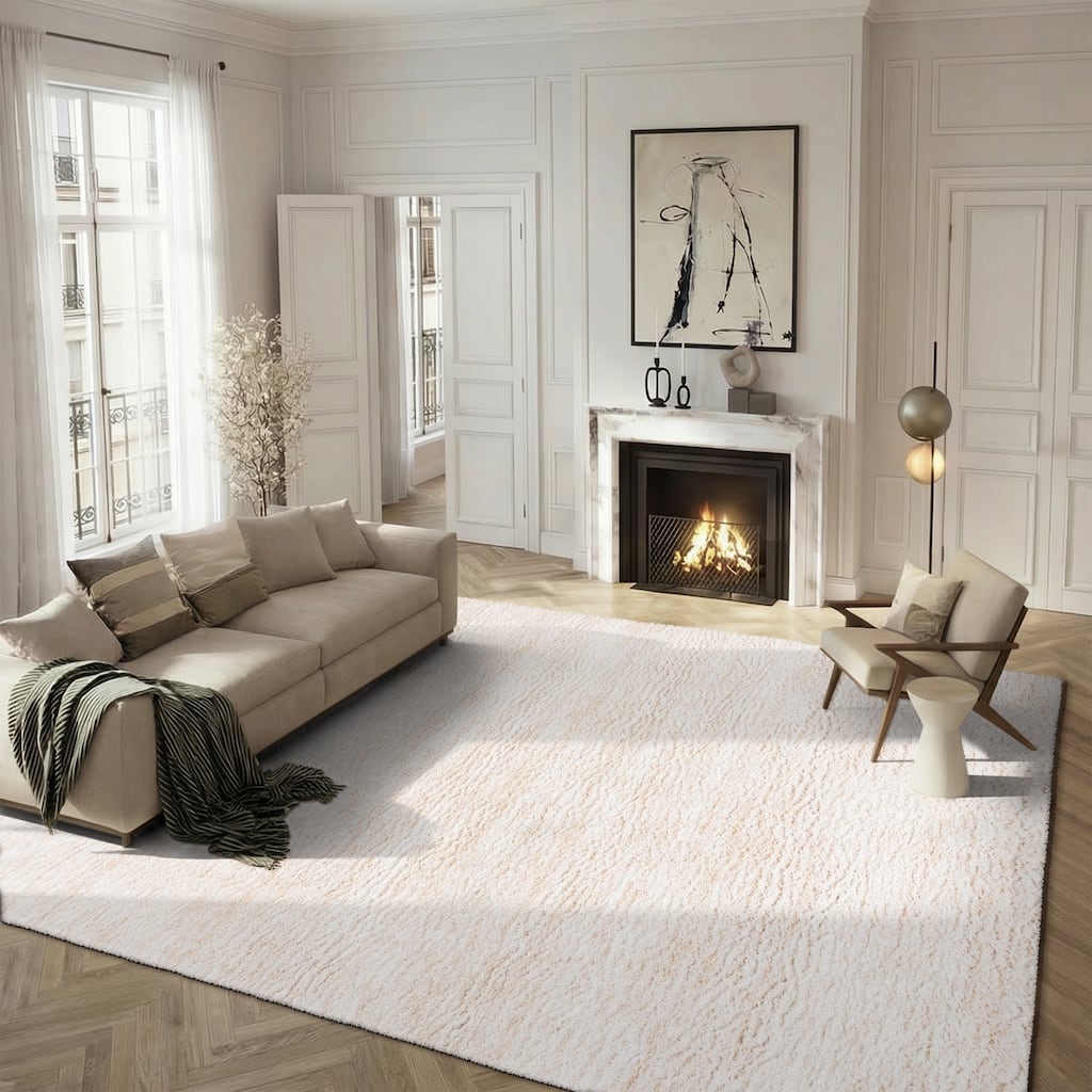 SAFAVIEH, Berber Shag Marije 1.25-inch Thick Rug