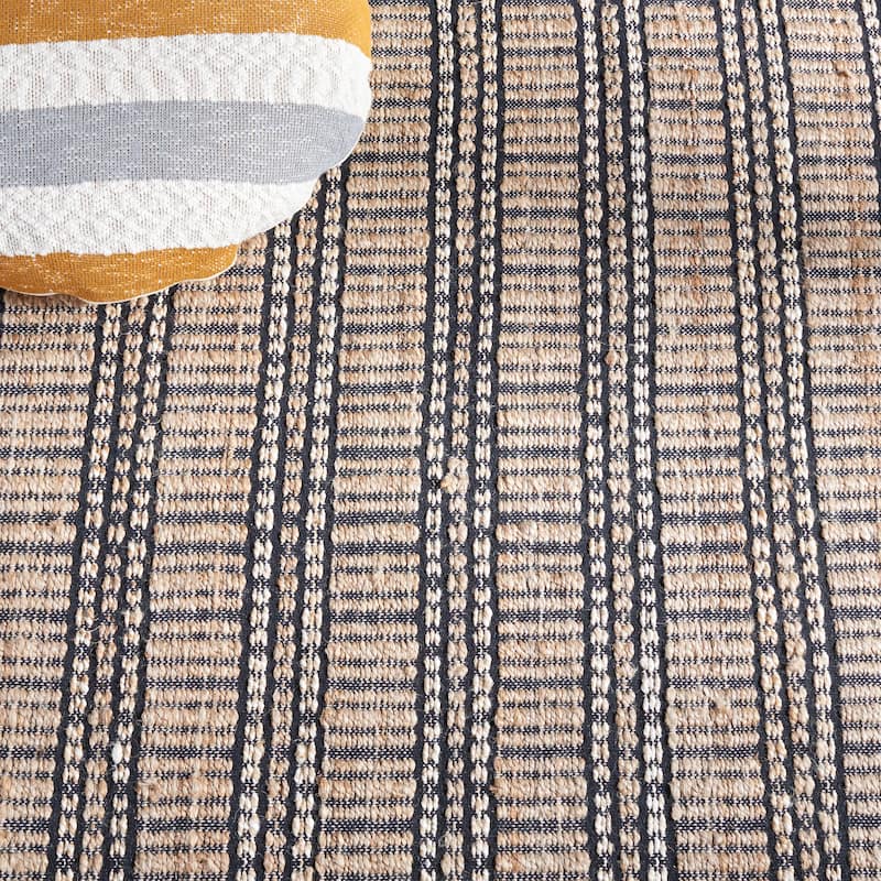 SAFAVIEH Handmade Natural Fiber Marharita Geometric Seagrass Rug