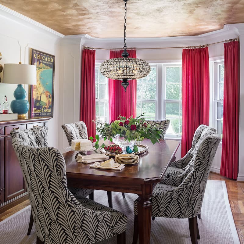 Retro French 4/5-Light Antique Brass Globe Crystal Chandelier for Living/Dining Room