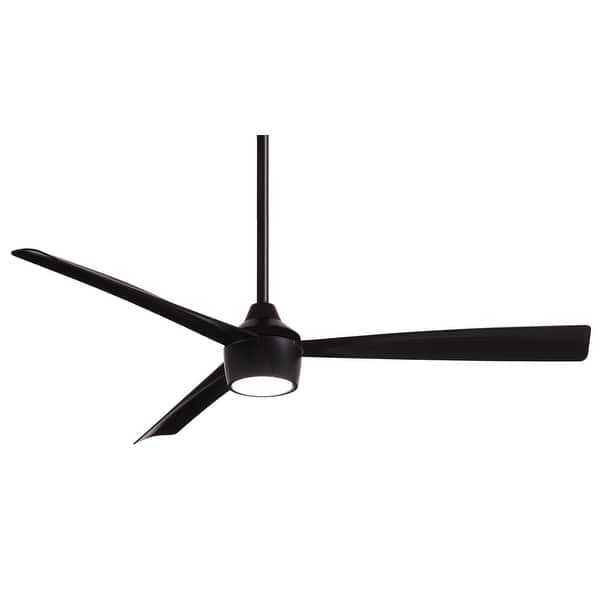 slide 2 of 22, Minka Aire Skinnie 3 Blade 56 Inch Ceiling Fan With LED Light