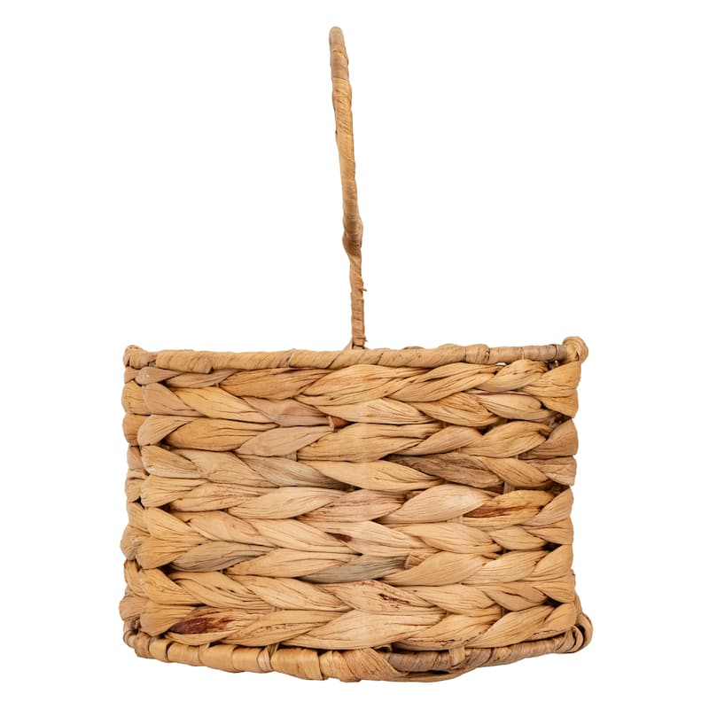 JoJo Fletcher Woven Natural Water Hyacinth Kitchen/Utensil Caddy