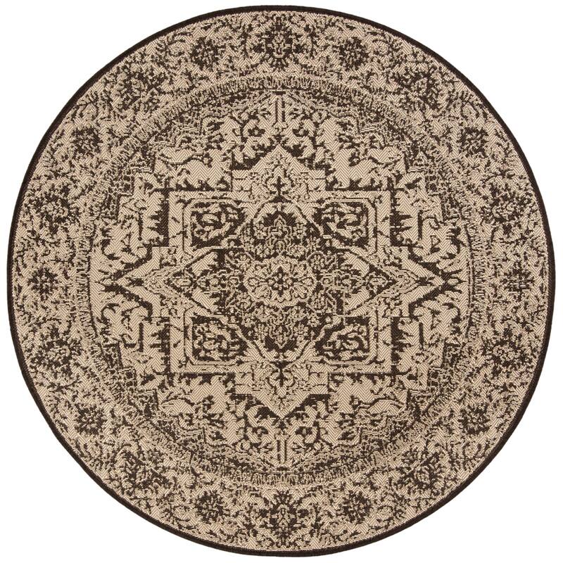 SAFAVIEH Beach House Pouline Indoor/ Outdoor Waterproof Patio Backyard Rug