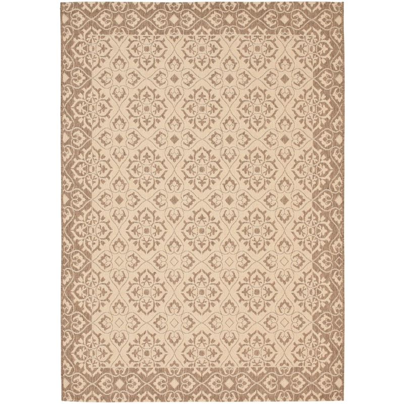 SAFAVIEH Courtyard Nejka Indoor/ Outdoor Waterproof Patio Backyard Rug