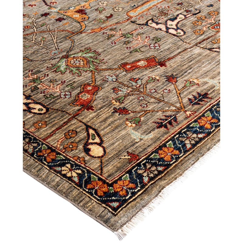 Serapi One-of-a-Kind Hand-Knotted Area Rug - Brown - 8' 3" x 9' 9"