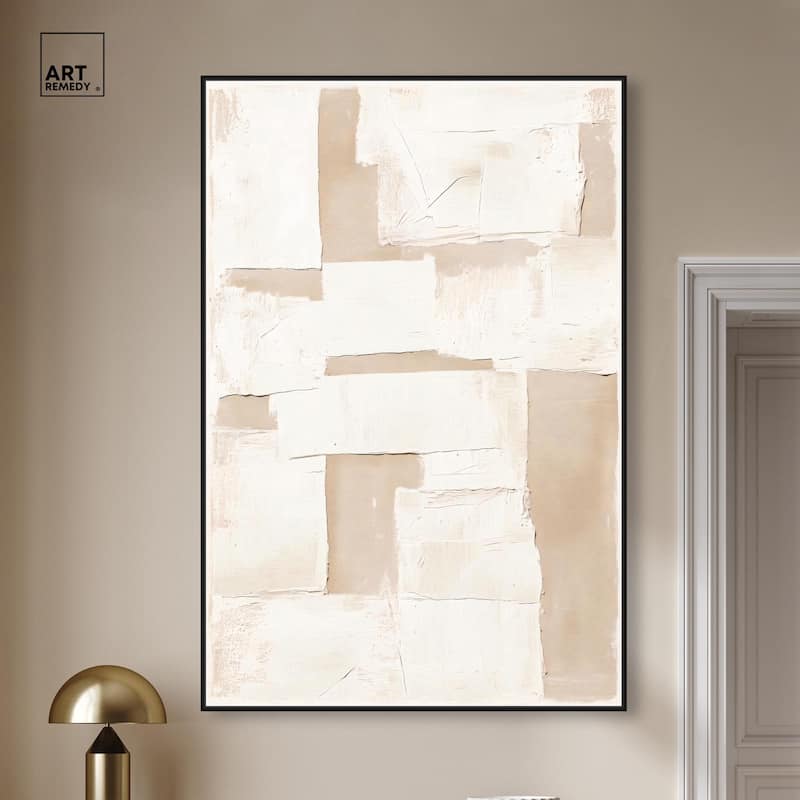 Plastered Planes III Canvas by Art Remedy