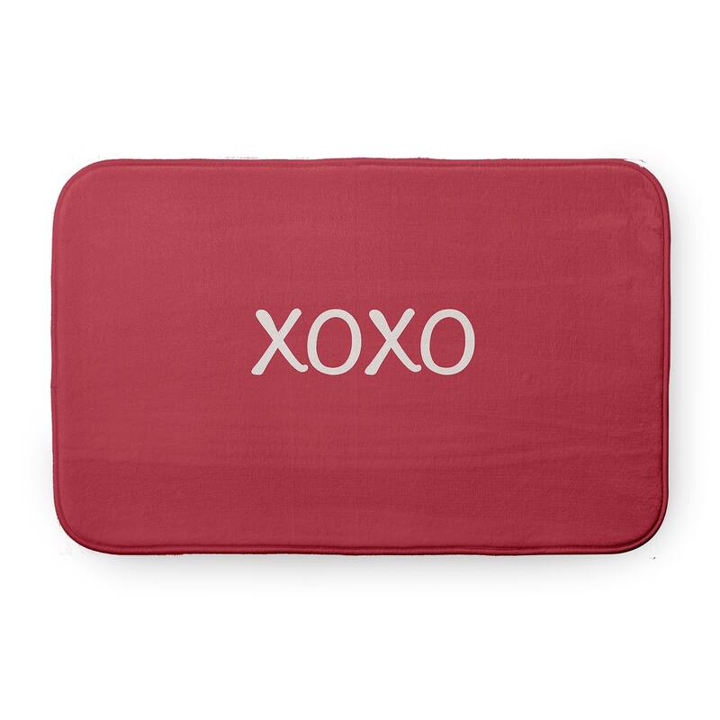 XOXO Bathmat - Brick - 34" x 21"