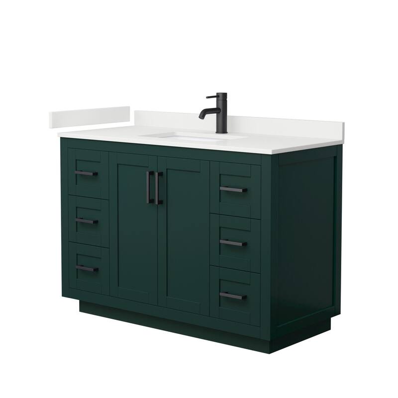 Wyndham Collection WCF292948S-QTZ-UNSMXX Miranda 48" Free Standing