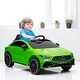 preview thumbnail 3 of 24, 12V Licensed Electric Car Mercedes-AMG CLA 45 Ride-On Car for Kids with Remote Control, LED Lights, Music - Electric Vehicle Green
