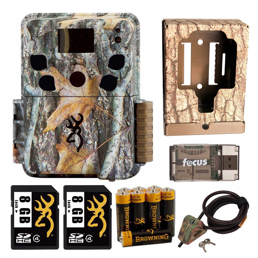 Shop Browning Dark Ops Hd Pro 18mp Trail Camera With Security Box And Accessory Kit Camouflage Overstock 21039979