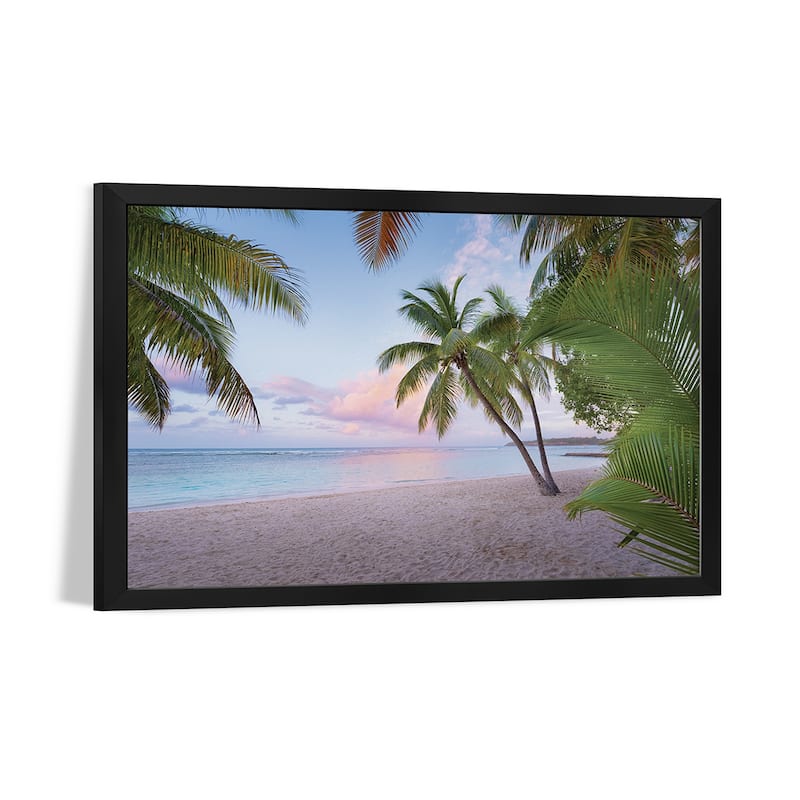Palm Beach, Caribbean Premium Framed Poster by Stefan Hefele