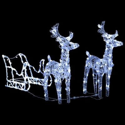 Outdoor and Christmas Decoration, 160 Cool White LEDs - Cool White
