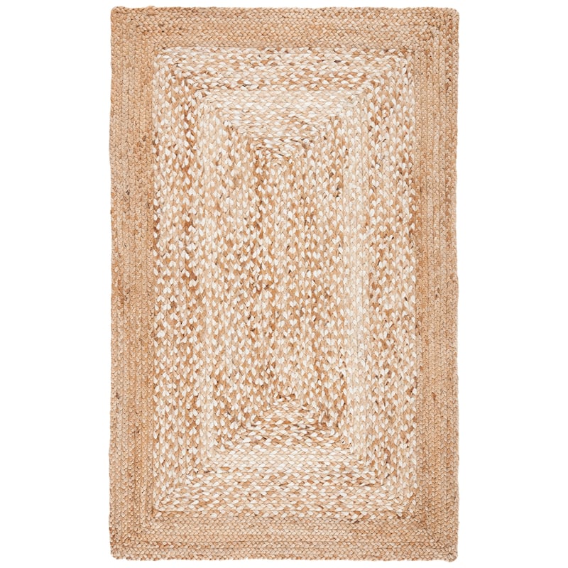 SAFAVIEH Handmade Natural Fiber Annina Jute Rug - 2' x 3' - Natural/Ivory - Rectangle