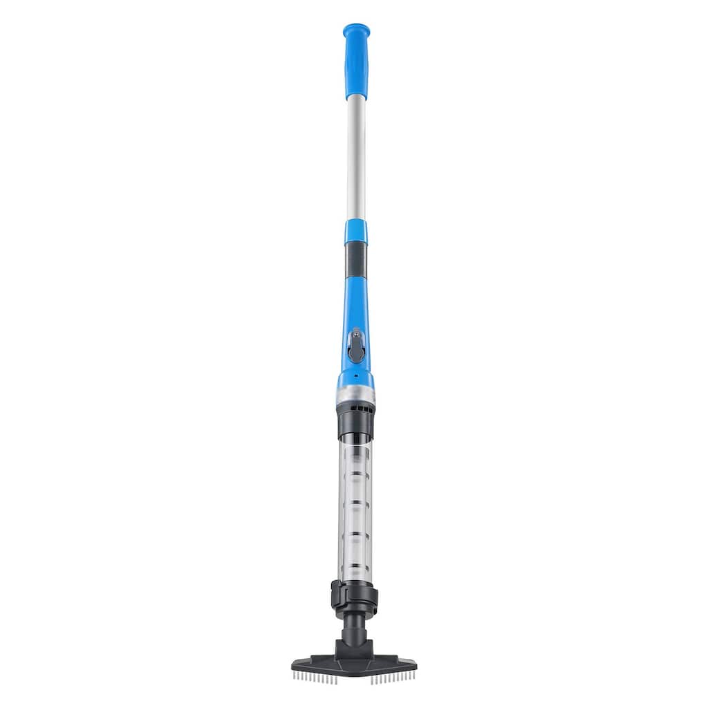 Pool Vacuum, 8.5 GPM Handheld Cordless Hot Tub Vacuum with Extension Pole for Deep Cleaning & Strong Suction, Rechargeable