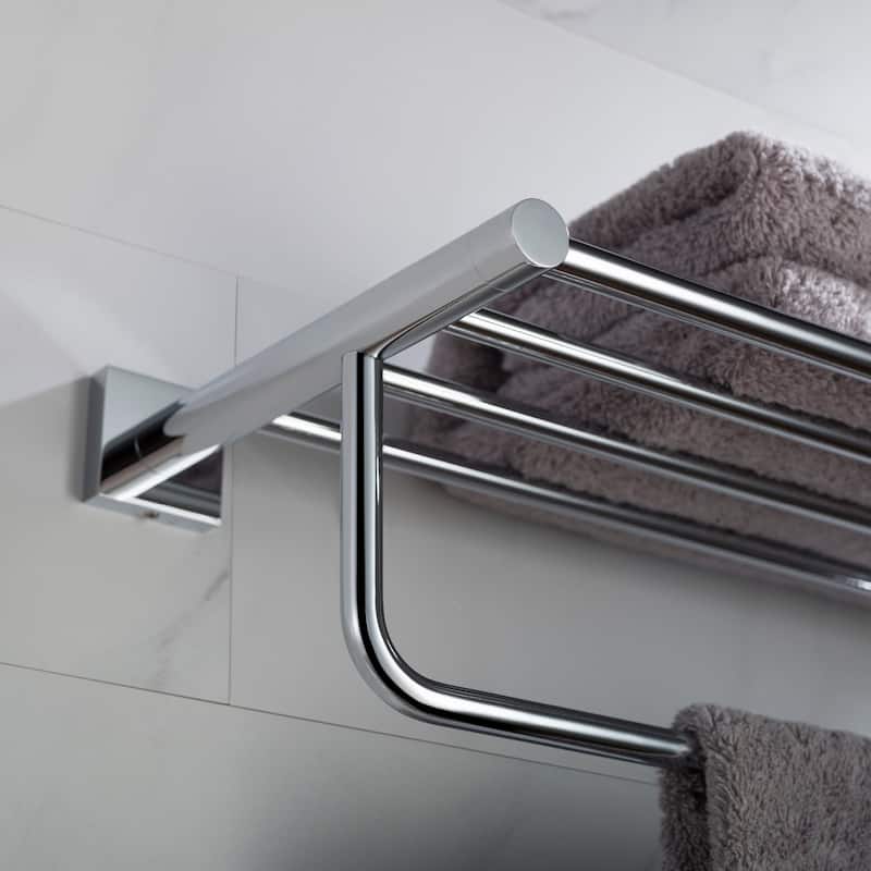 Kraus Ventus 25" Brass Towel Rack