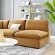 preview thumbnail 76 of 74, Commix Down Filled Overstuffed Velvet 5-Piece Sectional Sofa
