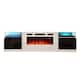 Strick & Bolton Amsden Electric Fireplace TV Stand