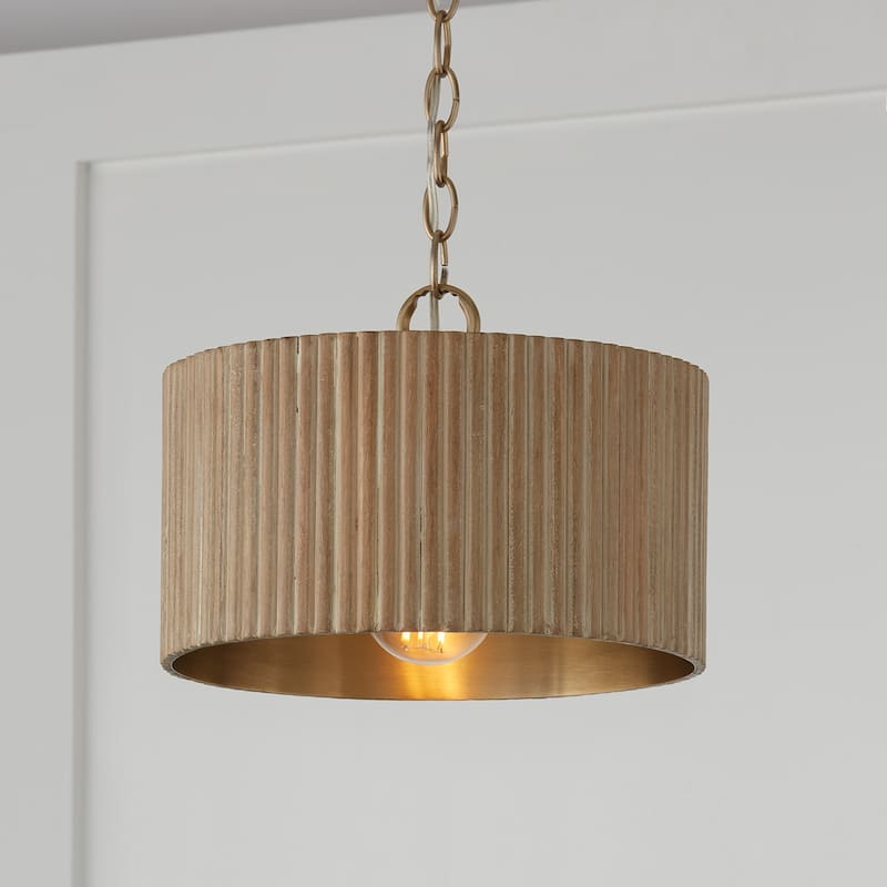 Donovan 1-Light Semi-Flush - 12.5"W x 11.75"H
