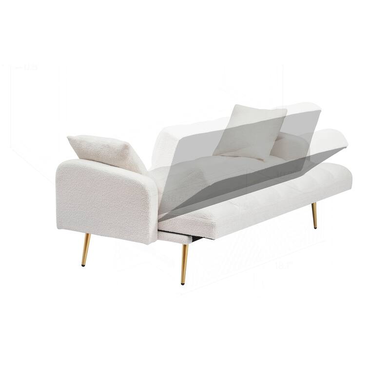 Versatile Sofa Bed with Adjustable Feature for Small Spaces and Multiple Users