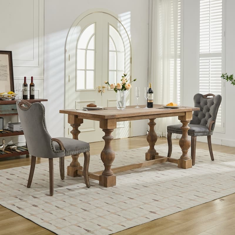 Upholstery Dining Chairs Set of 2