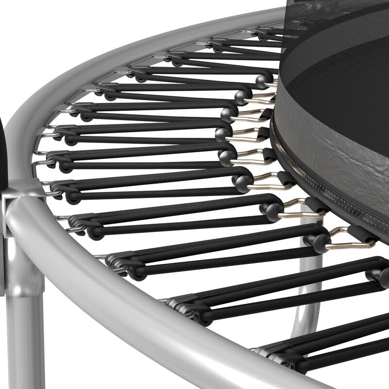 6FT Springfree Trampoline with Safety Net and Bungee System No Gap Design