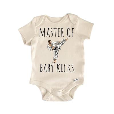 Karate Martial Arts Belt - Baby Boy Girl Clothes Infant Bodysuit Funny Cute Newborn