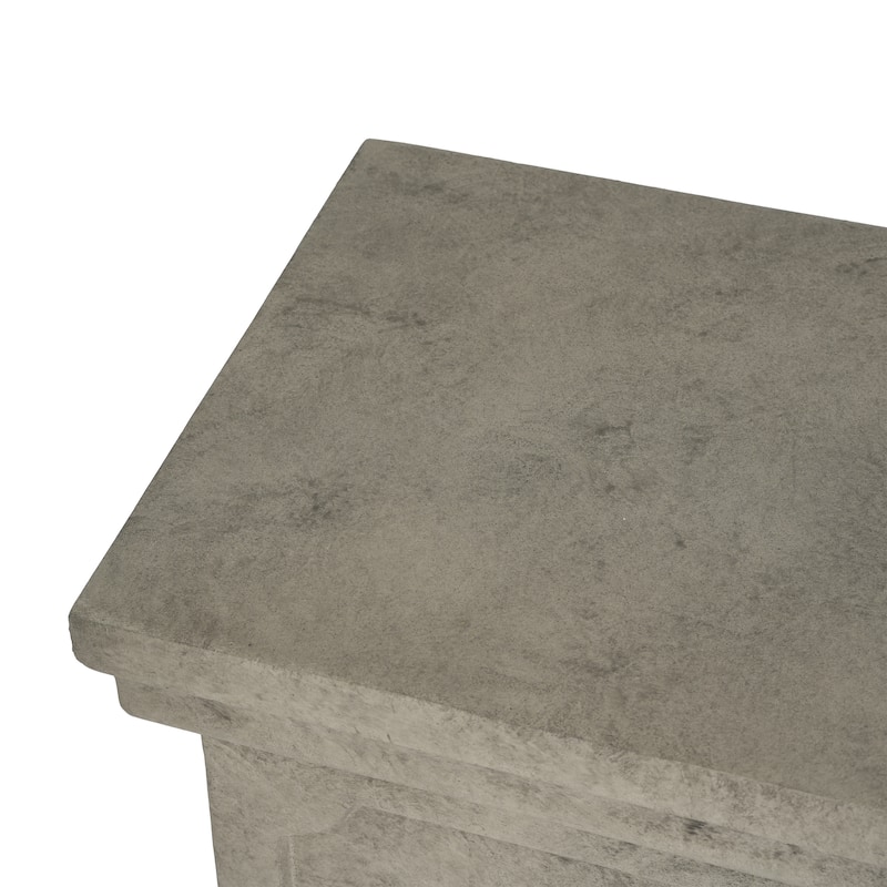 Christopher Knight Home - Thalor 25.75'' H Indoor/Outdoor MGO Handcrafted Planter Stand