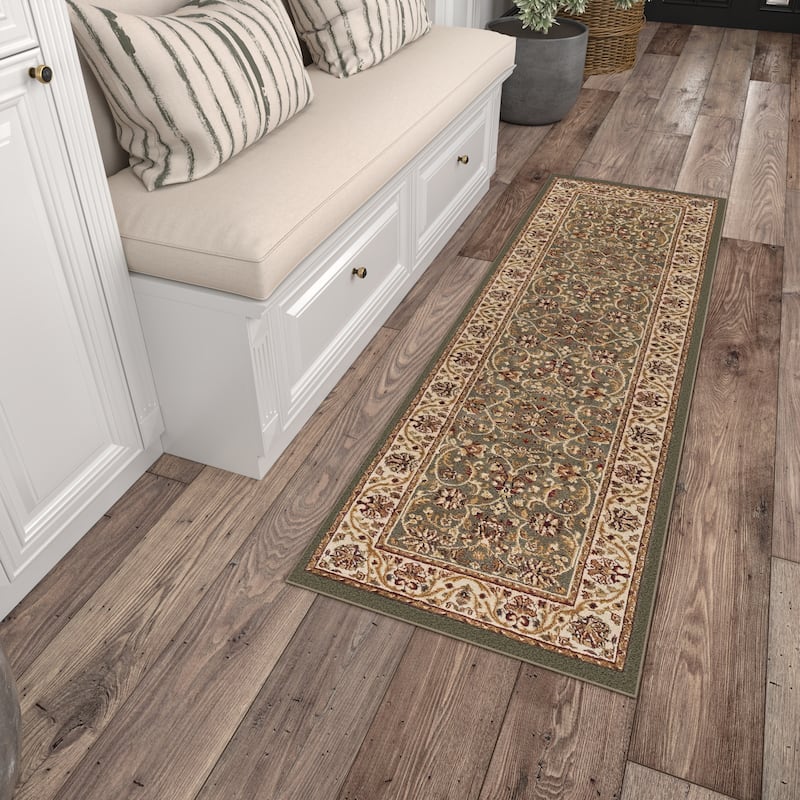Soho Traditional Floral Indoor Area Rug