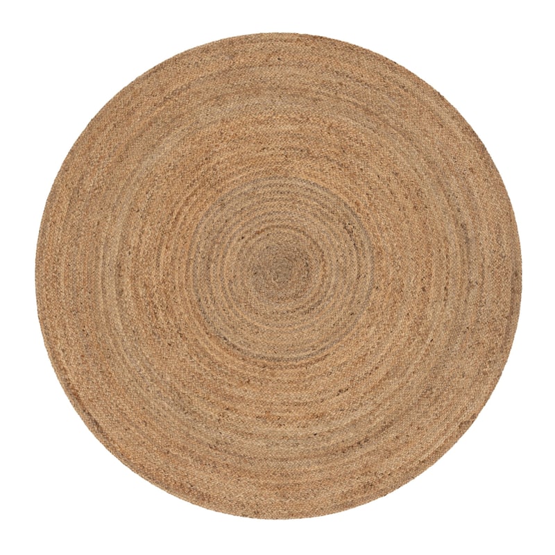 Well Woven Brielle Larissa Solid Jute Hand-Woven Area Rug