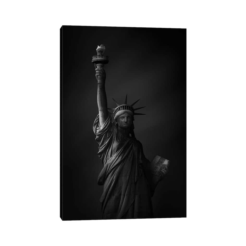iCanvas "The Statue Of Liberty" by Sebastien Del Grosso Canvas Print