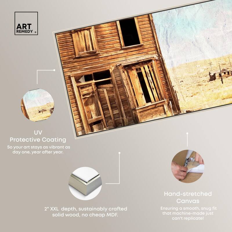 Ranch Panoramic Canvas by Art Remedy