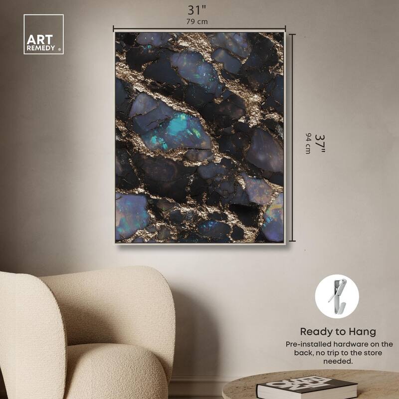 Astral Firelight Canvas by Art Remedy