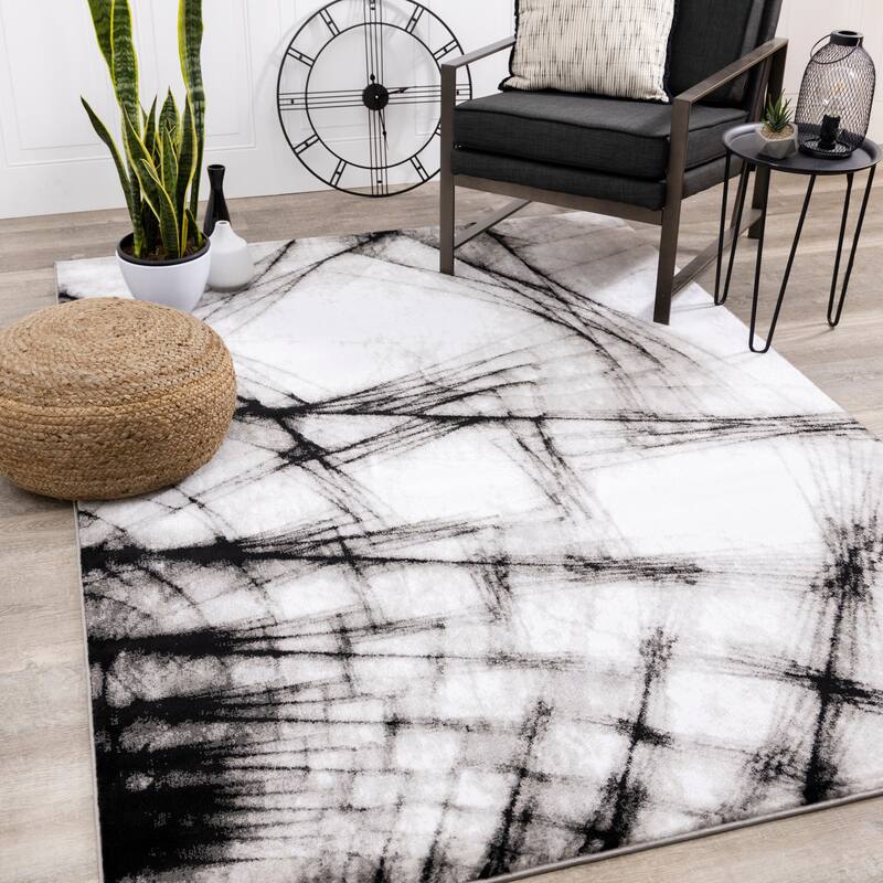 Perry Collection - Grey Shatter Rug