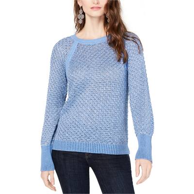 I.N.C Womens Metallic Pullover Sweater