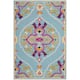 SAFAVIEH Handmade Bellagio Junie Medallion Wool Rug - 2'3" x 5' - Light Blue