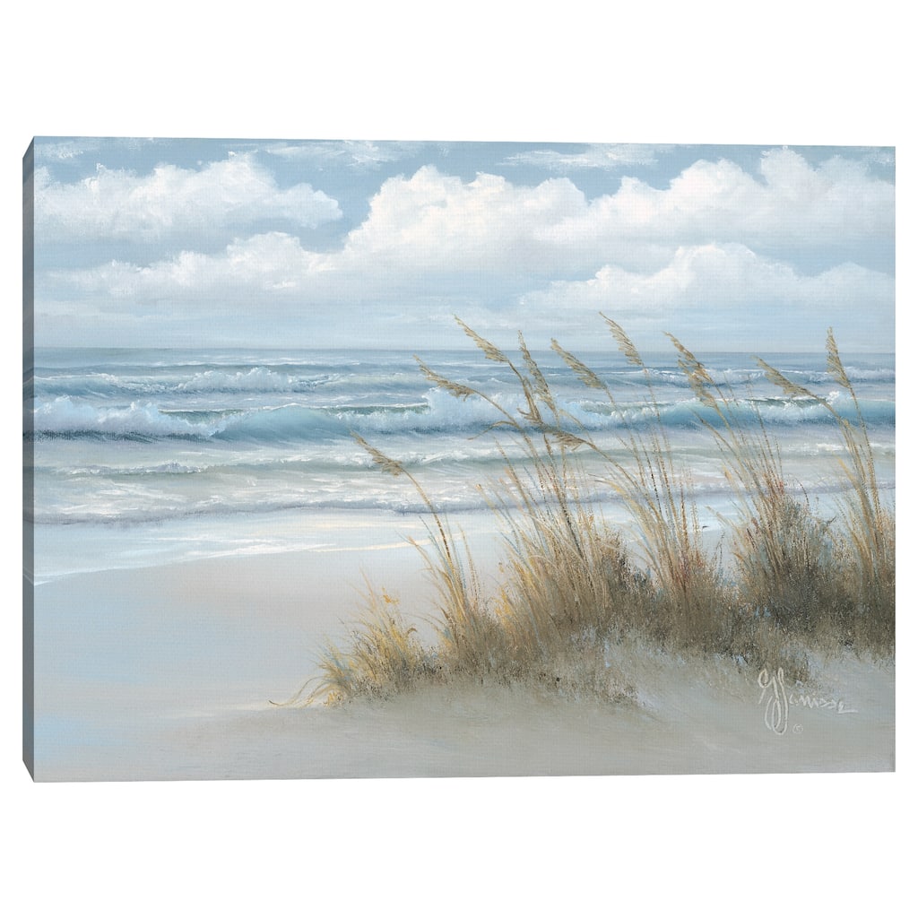 Sea Oats by Georgia Janisse Canvas Art Print