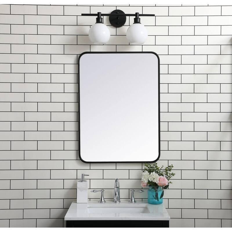 Elegant Lighting MR802230 Formiae 22" W x 30" H Contemporary