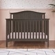 preview thumbnail 9 of 22, Child Craft Hampton Arch Top 4-in-1 Convertible Crib Dapper Gray