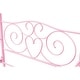 preview thumbnail 4 of 4, Twin size Sturdy Metal Canopy Bed in Pink