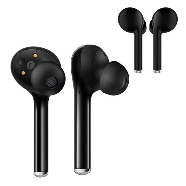 wireless noise cancelling earbuds with microphone