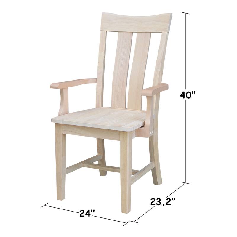 Ava Arm Chair - Dining height