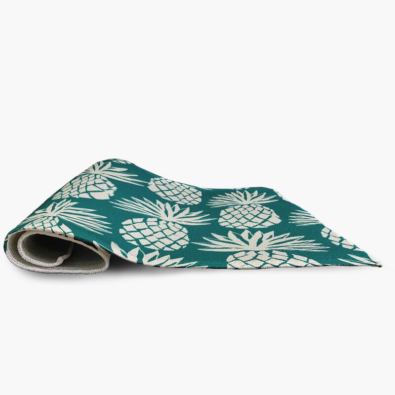 Pineapple Pattern Indoor/Outdoor Rug